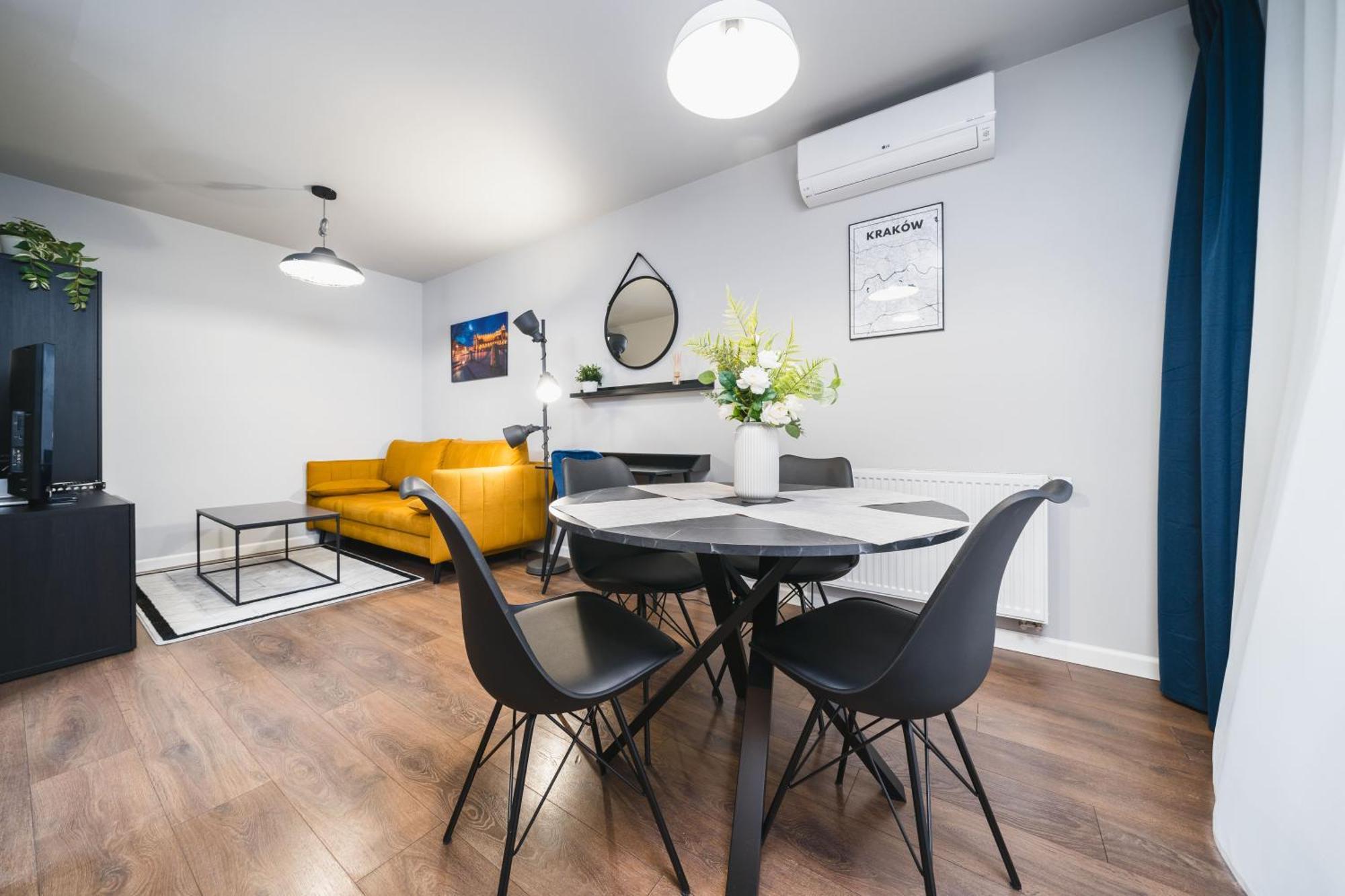 Апартаменти Apartament Z Tarasem Oraz Podziemnym Parkingiem Краків Екстер'єр фото